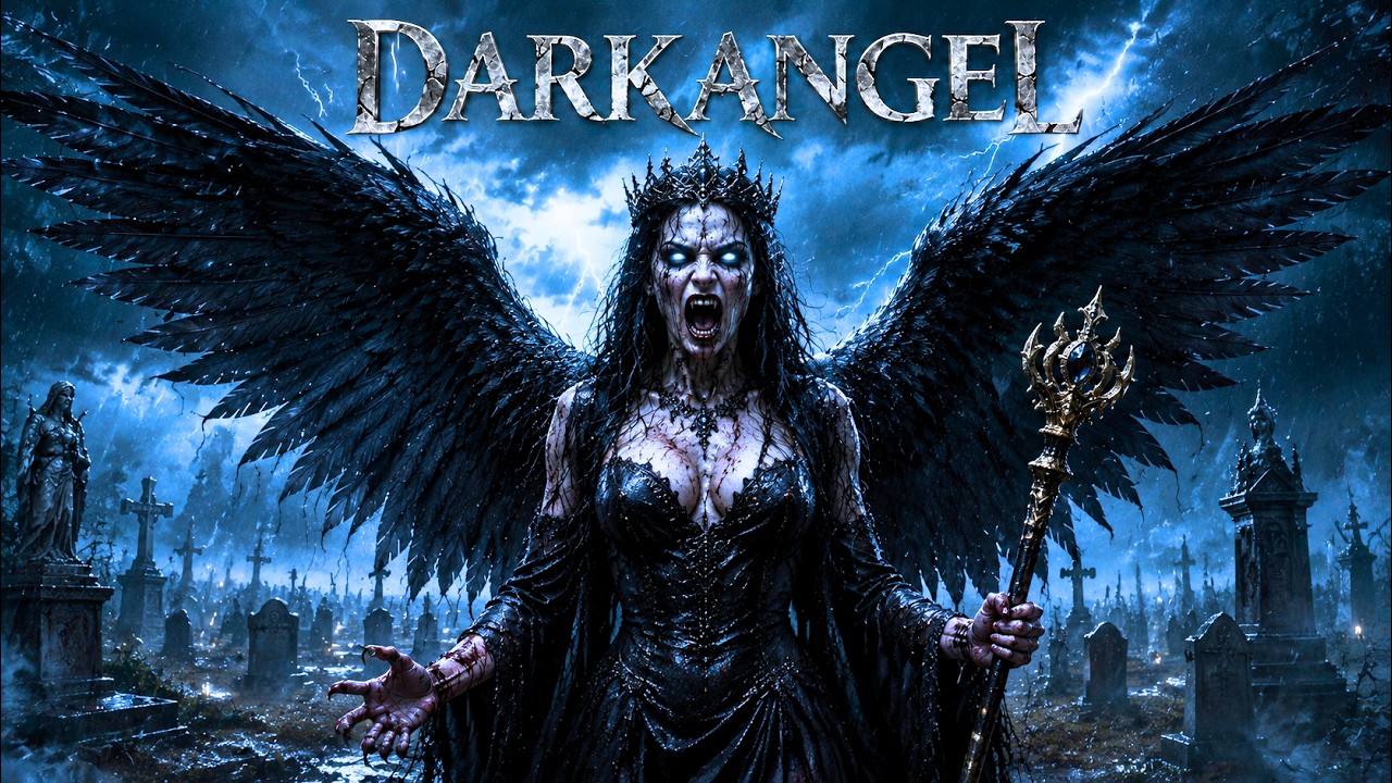 Fallen Angel Escapes Hell to Walk Among Humans | 4K | Demonic Horror Fantasy