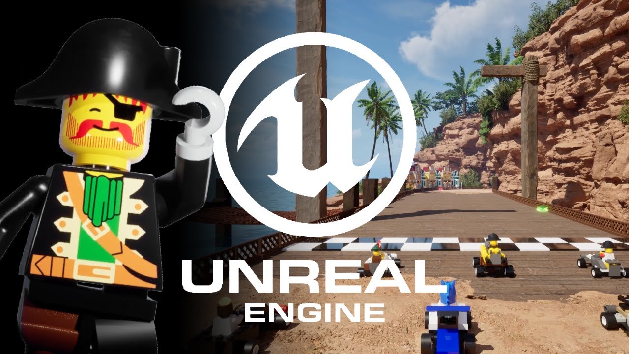 I remade LEGO Racers in Unreal Engine 5