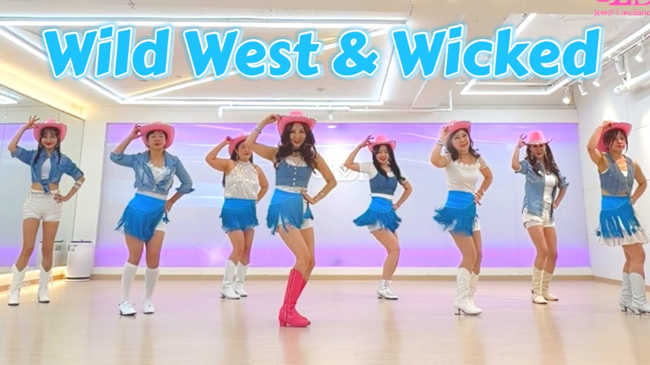 [초중급] Wild West & Wicked Linedance/ Improver/ 와일드 웨스트 앤 위키드 라인댄스/ JLDK 토요오후동호회