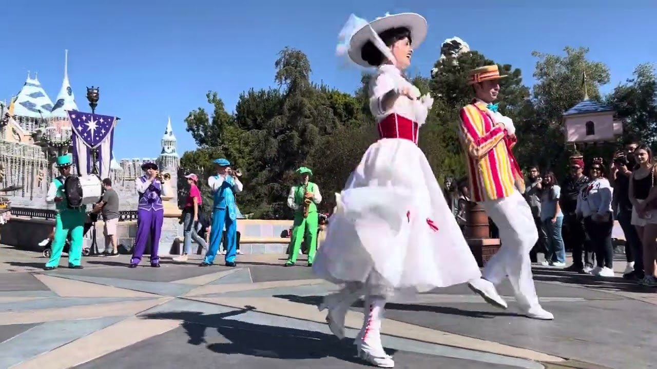Disneyland Pearly Band Performing Jolly Holiday from Mary Poppins