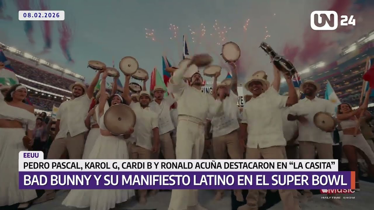 Bad Bunny convierte el Super Bowl en manifiesto latino