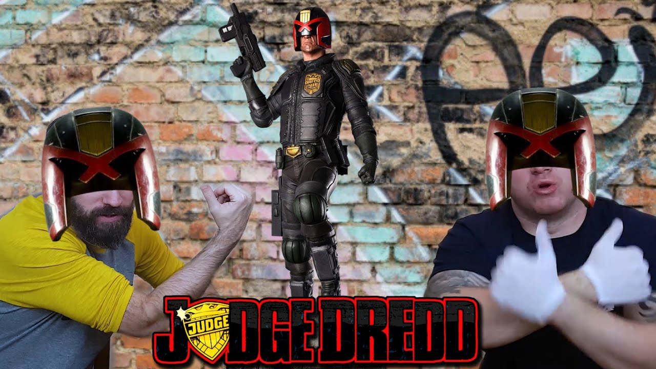 🔴 Movie Dredd Karl Urban Statue - The Judge Dredd Mega City Statue PCS Collectibles