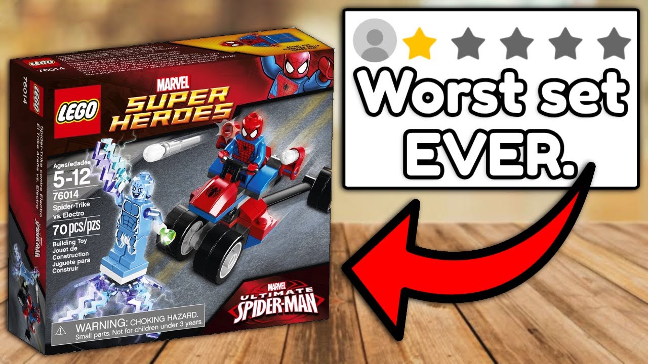 I Bought the WORST Rated LEGO Spider-Man Sets