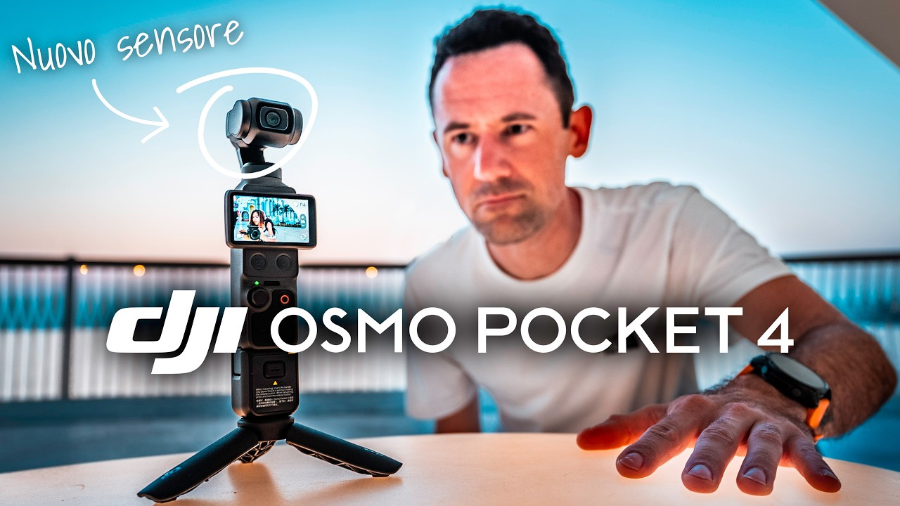 FINALMENTE DJI OSMO POCKET 4, NON CAMBIA NIENTE? | Recensione & Test in Anteprima