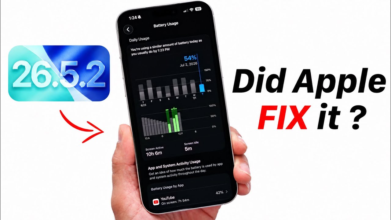 iOS 26.5.2 - Did Apple FINALLY Fix it?