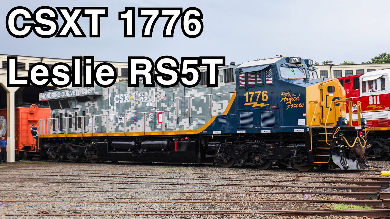 CSX 1776 sounds its special horn