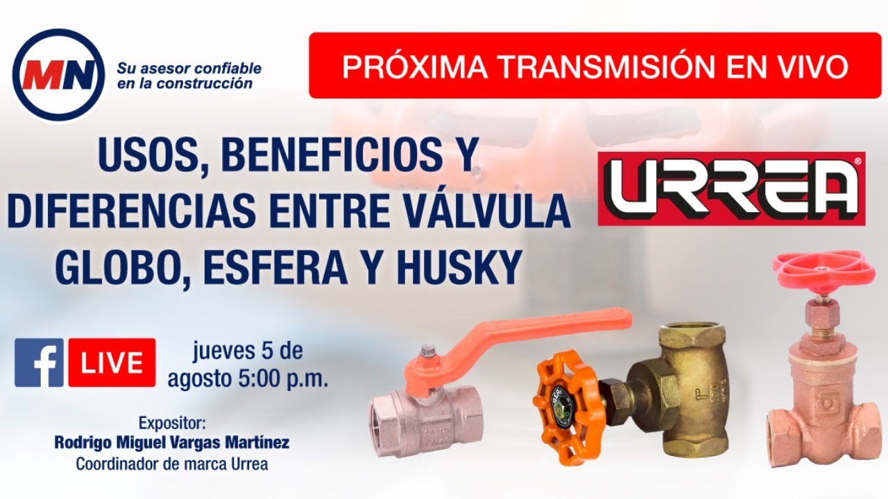 Usos, beneficios y diferencias entre v&aacute;lvula globo, espera y husky