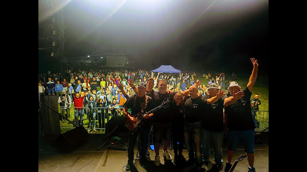 Póker zenekar Cipőemlékkoncert KALONDA 15.9.2023
