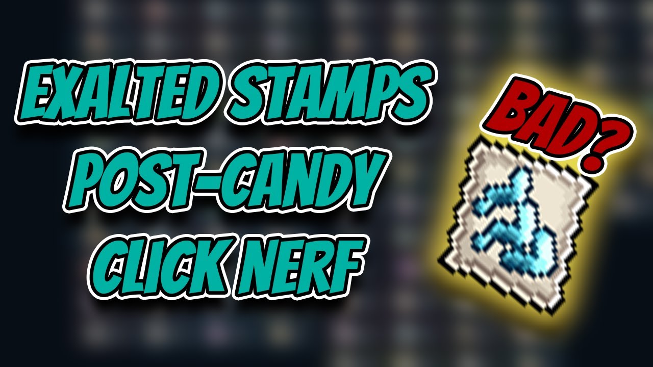 Idleon Account Review - iacchus0 (candy click nerf, exotic market, many more things!)