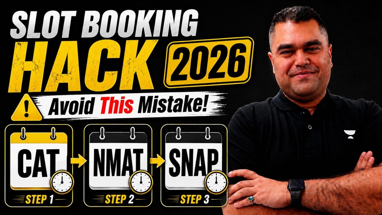 NMAT vs SNAP vs CAT 2026 | Ultimate Slot Booking Strategy, Dates & Combination Masterclass