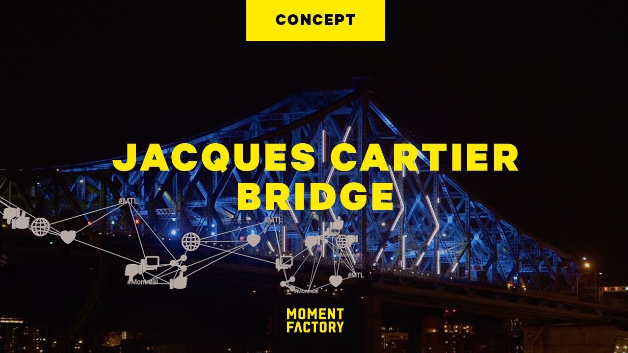 JACQUES-CARTIER BRIDGE ILLUMINATION