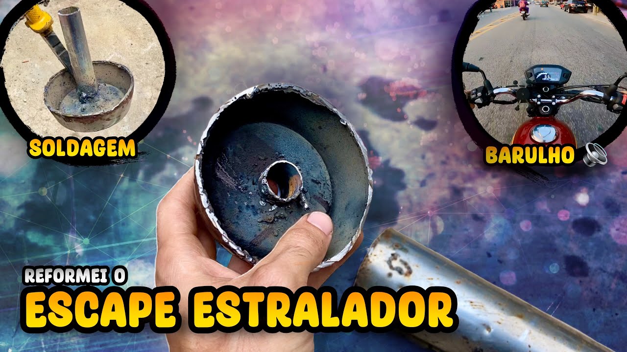 Reformei meu escape estralador💥
