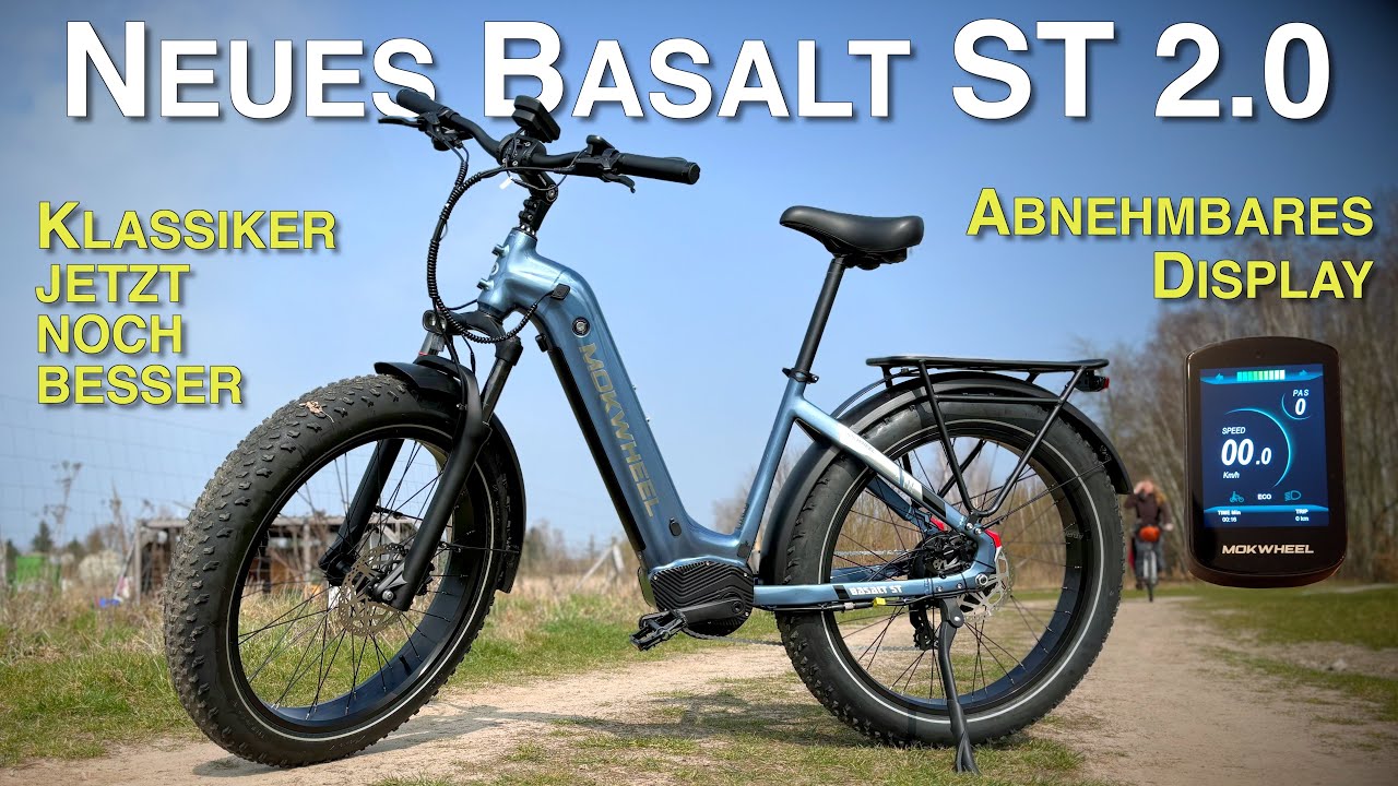 Mokwheel Basalt ST 2.0 - Der Klassiker jetzt noch besser - mit abnehmbarem Display