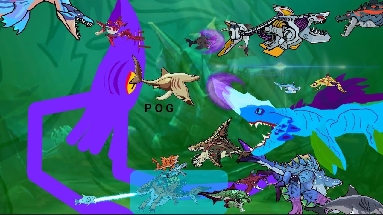 Hungry Shark Battle Royal Episode 3 Part 1 + Funny Jokes And Birthday Special (Late)