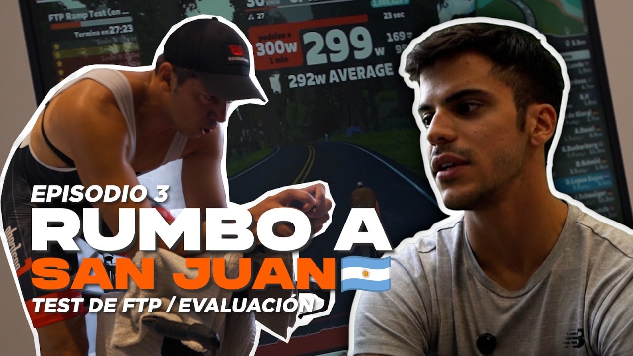 Rumbo al 70.3 San Juan | Episodio 3 :  - TEST DE POTENCIA EN LA BICI