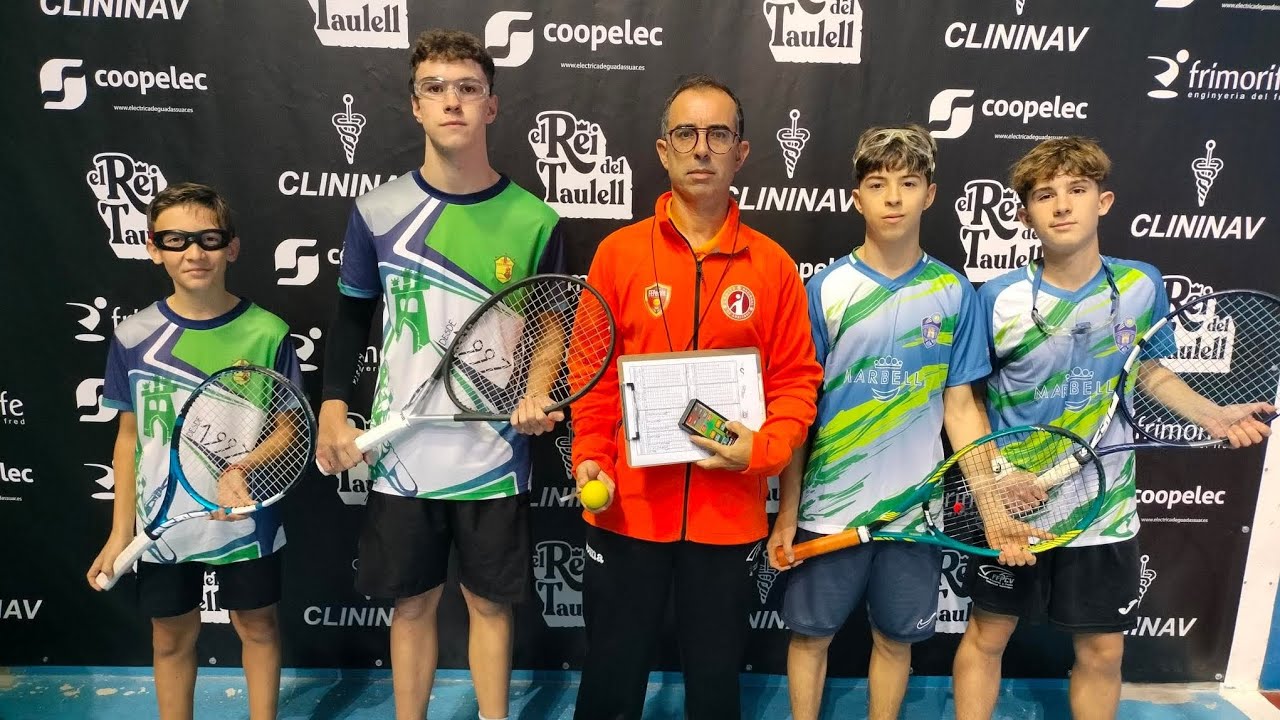 Máster Frontenis Pre Guadassuar. Semifinal cadete.