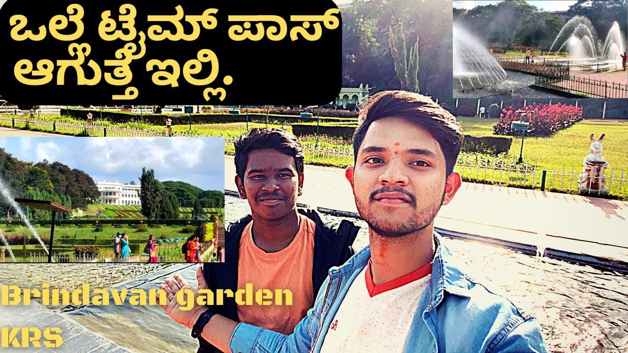 Beautiful Brindavan garden KRS 😍❤️| KRS Dam Mysore🔥| travel vlogs | MR in Kannada |