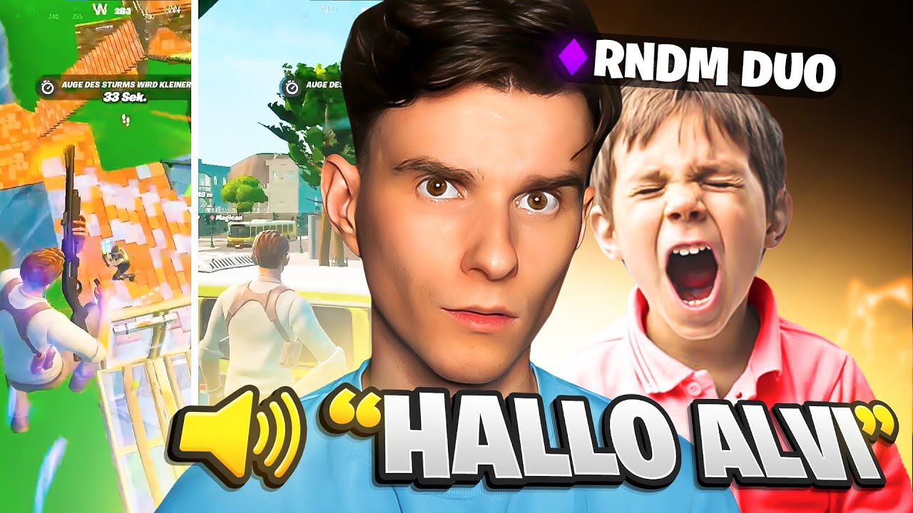 RANDOM DUOS IN FORTNITE RELOAD! 😂