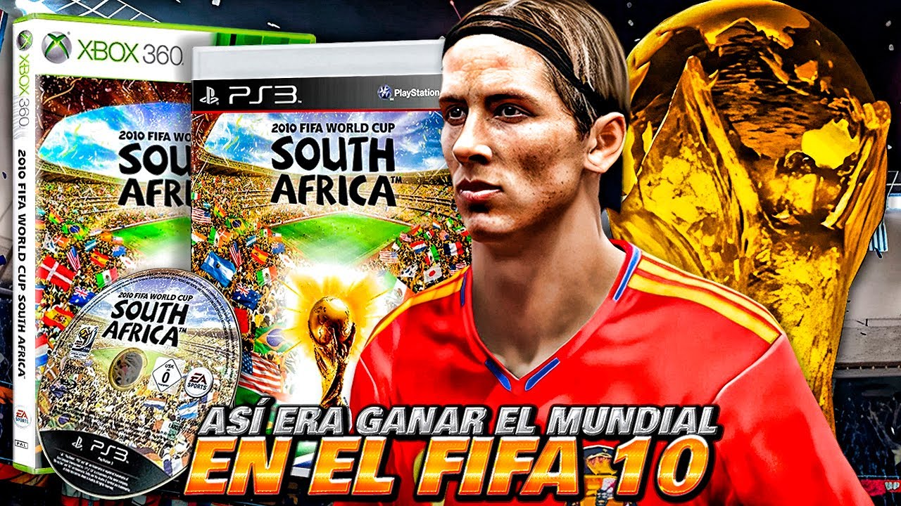COMO ERA GANAR EL MUNDIAL SUDAFRICA 2010 EN EL FIFA QUE INCLUYO SU LICENCIA | FIFA 10