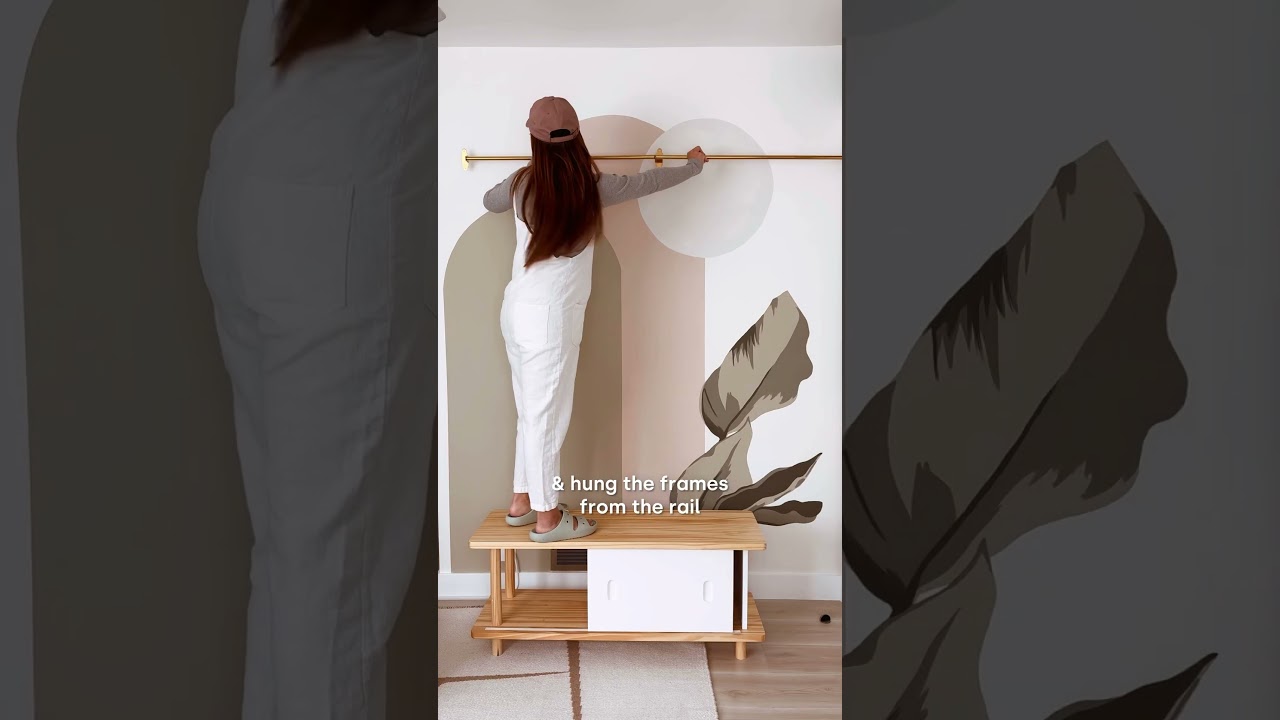 ✨НАСТЕННАЯ ПОДВЕСНАЯ ГАЛЕРЕЯ СВОИМИ РУКАМИ 😍✨