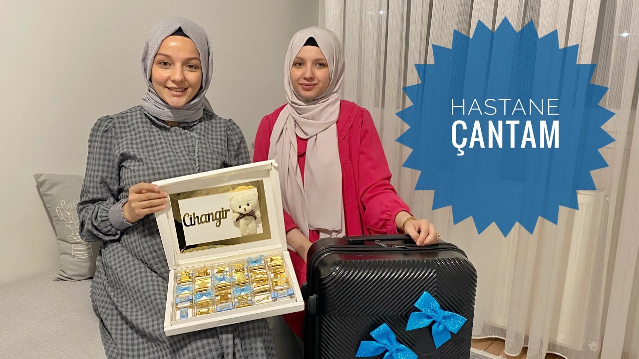 DOĞUM | HASTANE ÇANTAMI HAZIRLIYORUM 👶🏻🎁🌸
