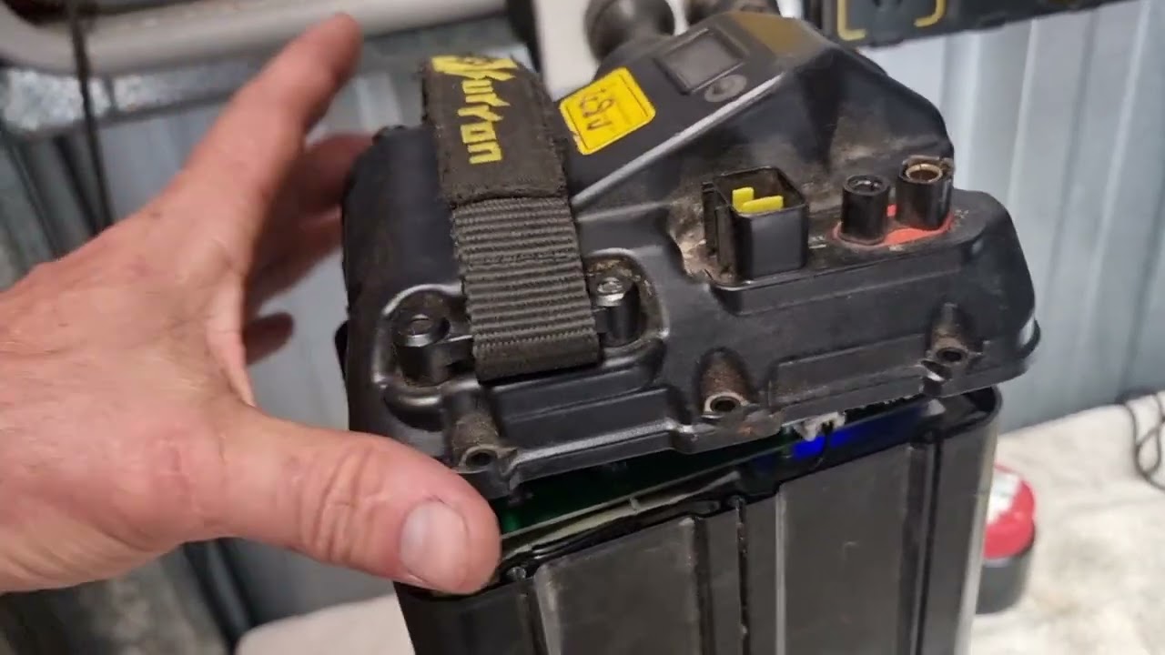 repair and upgrade of a surron battery