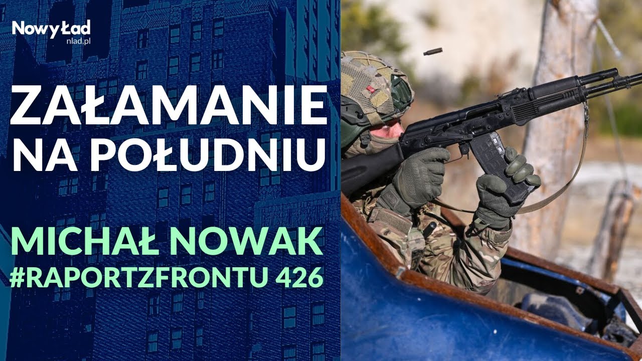 Raport z Frontu UKRAINA odc. 426 | Co dalej z Pokrowskiem? | PODSUMOWANIE 1355 dnia wojny+MAPY