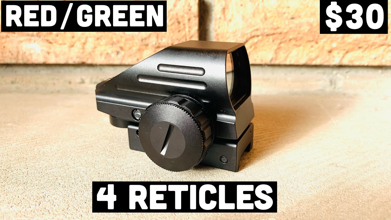 BestSight Red/Green Dot Budget Reflex Sight