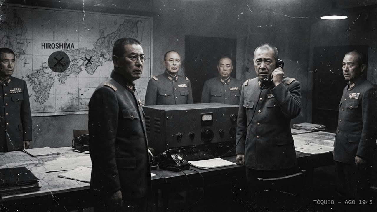 O que o Alto Comando Japonês Disse Quando Percebeu que Hiroshima Havia Desaparecido...