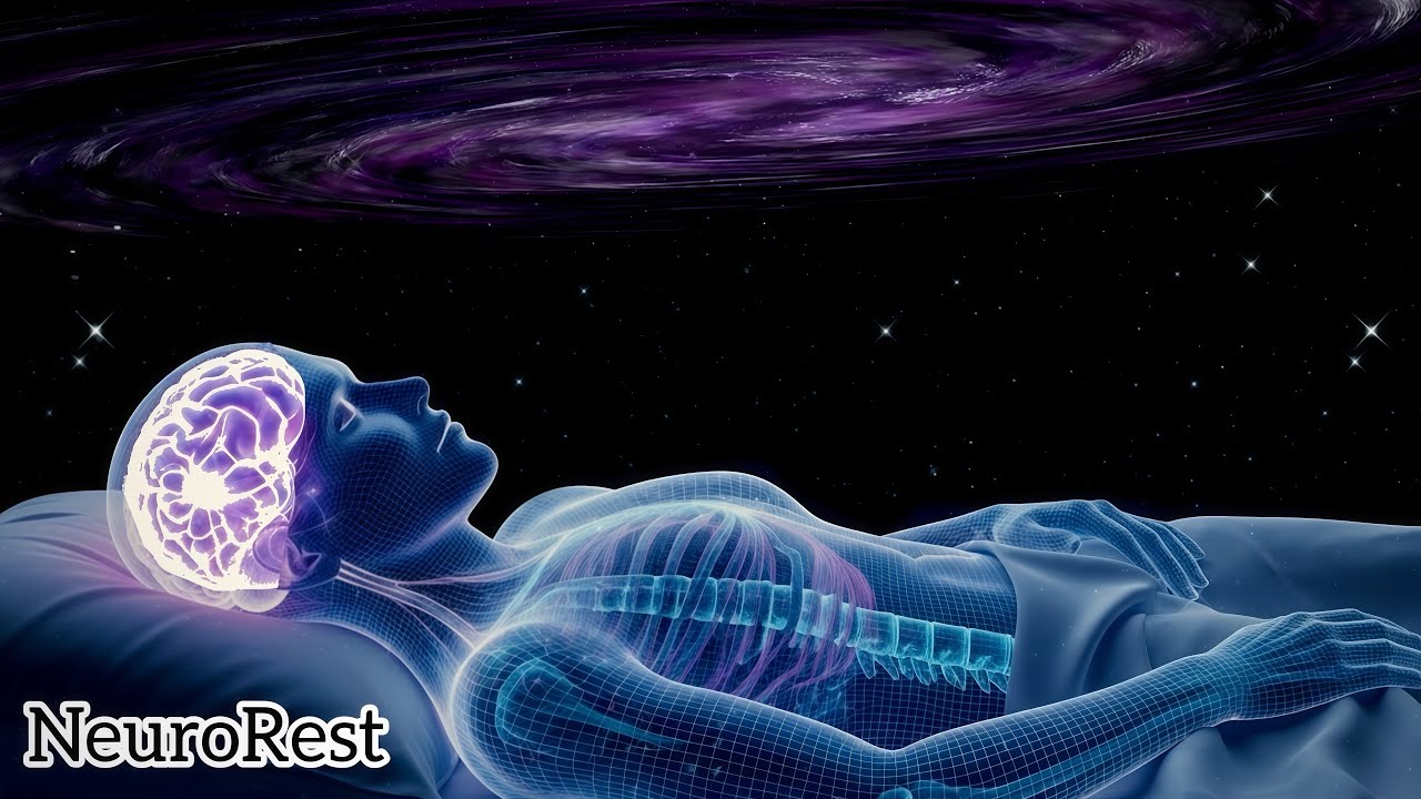 432Hz + 528Hz | Deep Nervous System Healing While You Sleep
