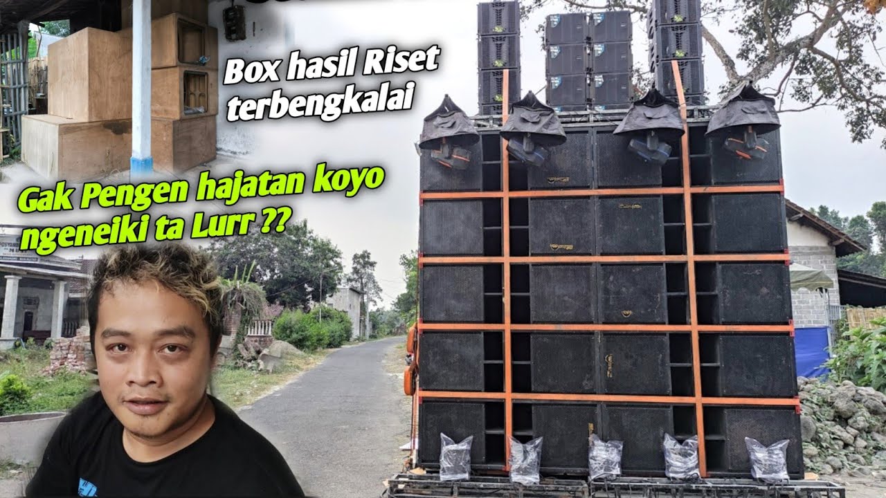 Dynacord Brewog perdana Hajatan setelah come Back ‼️ Banyak Box Brewog hasil Riset yg gak terpakai