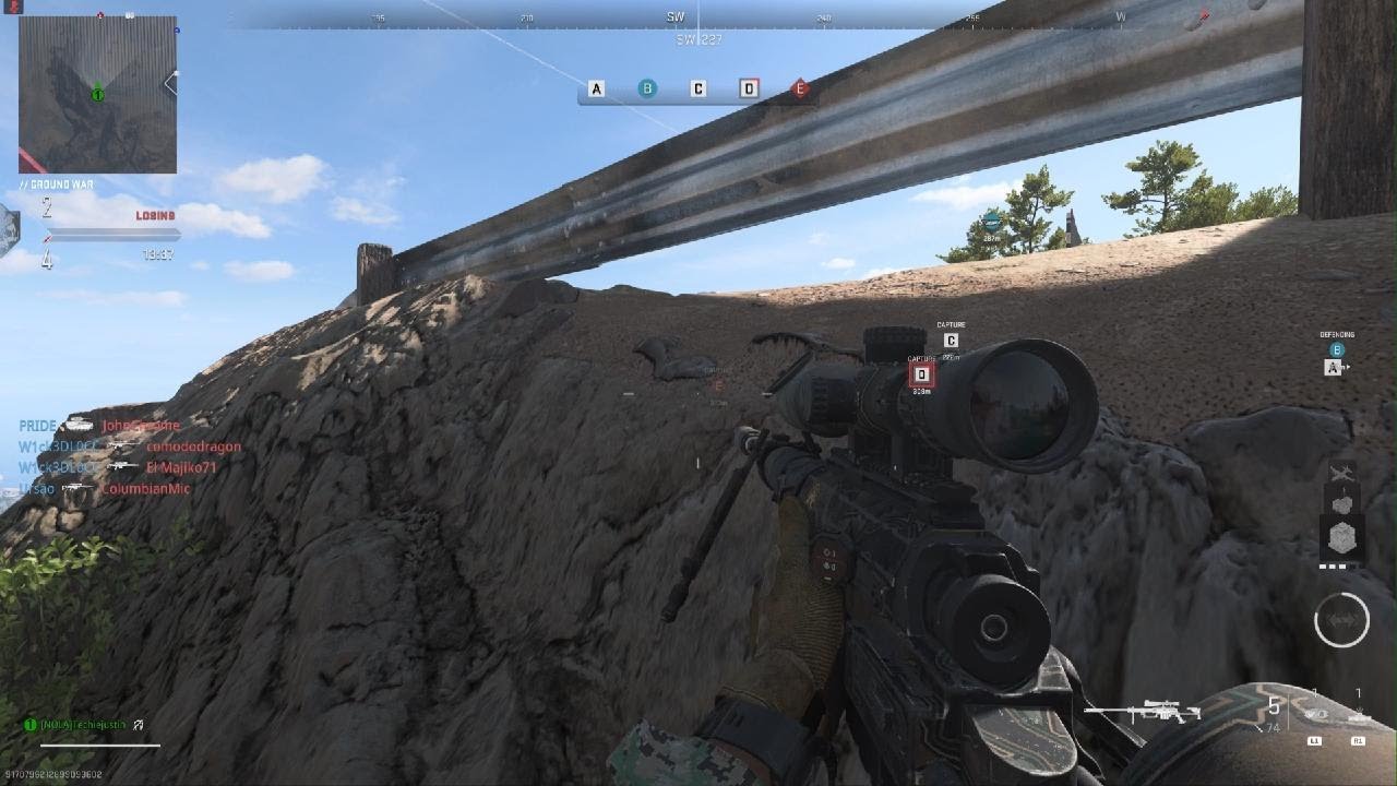 Call of Duty Modern Warfare 2 all sniping nuke