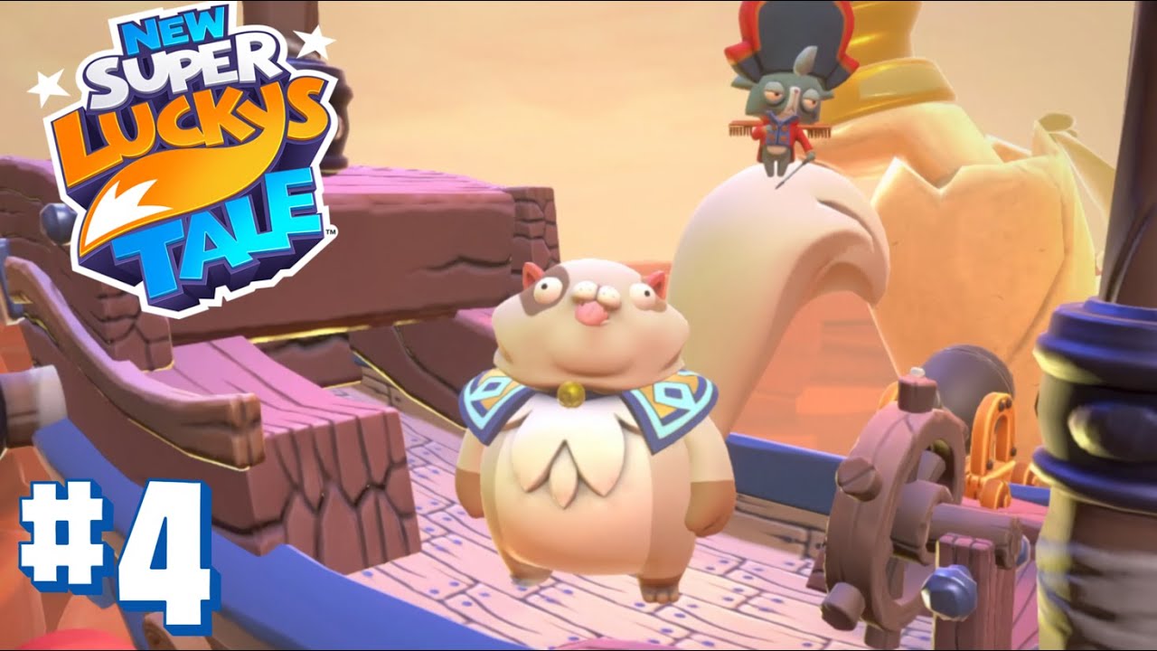 Super Lucky's Tale - World 3 - Wrestful Retreat - #4 (Text Commentary)