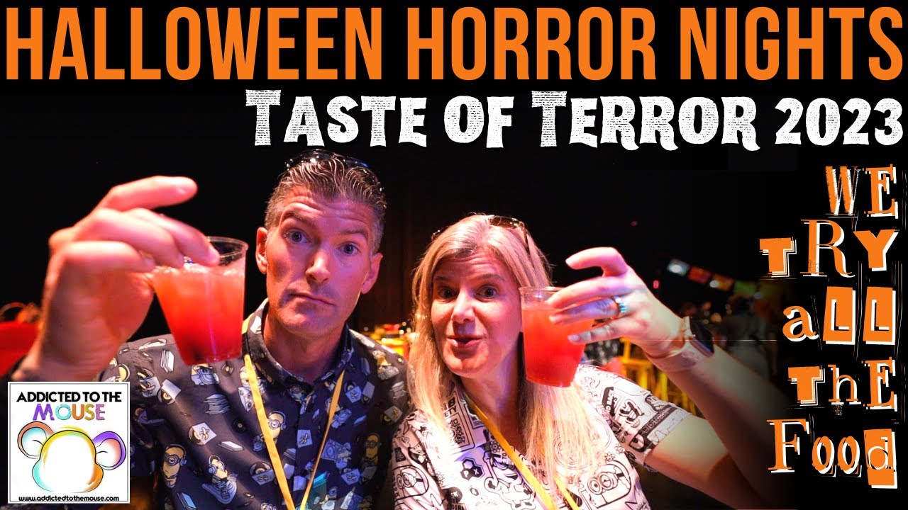 All the New 2023 Halloween Horror Nights Food at Taste of Terror | Universal Orlando Resort