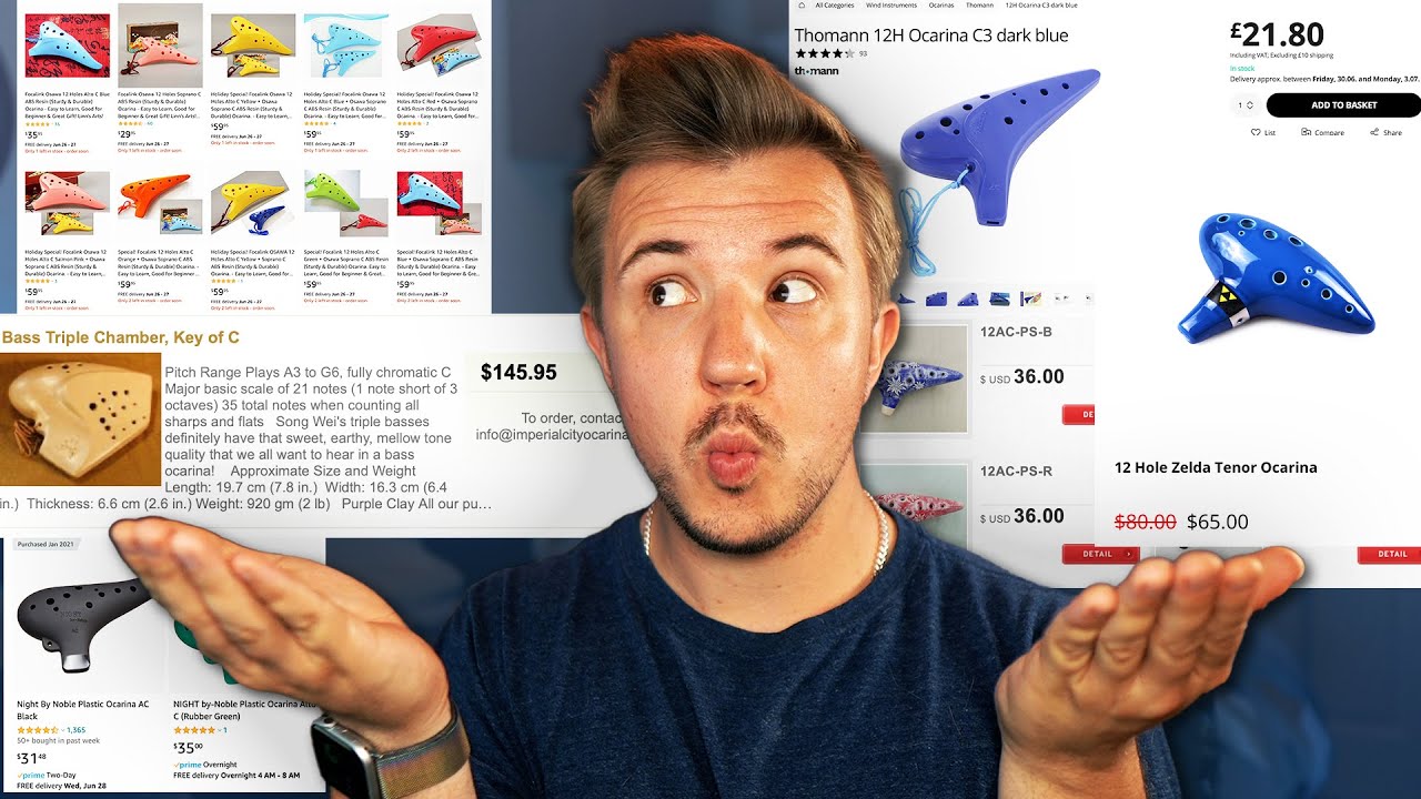 How to find affordable ocarinas (plastic, ceramic, vendors, USA, EU, and more)