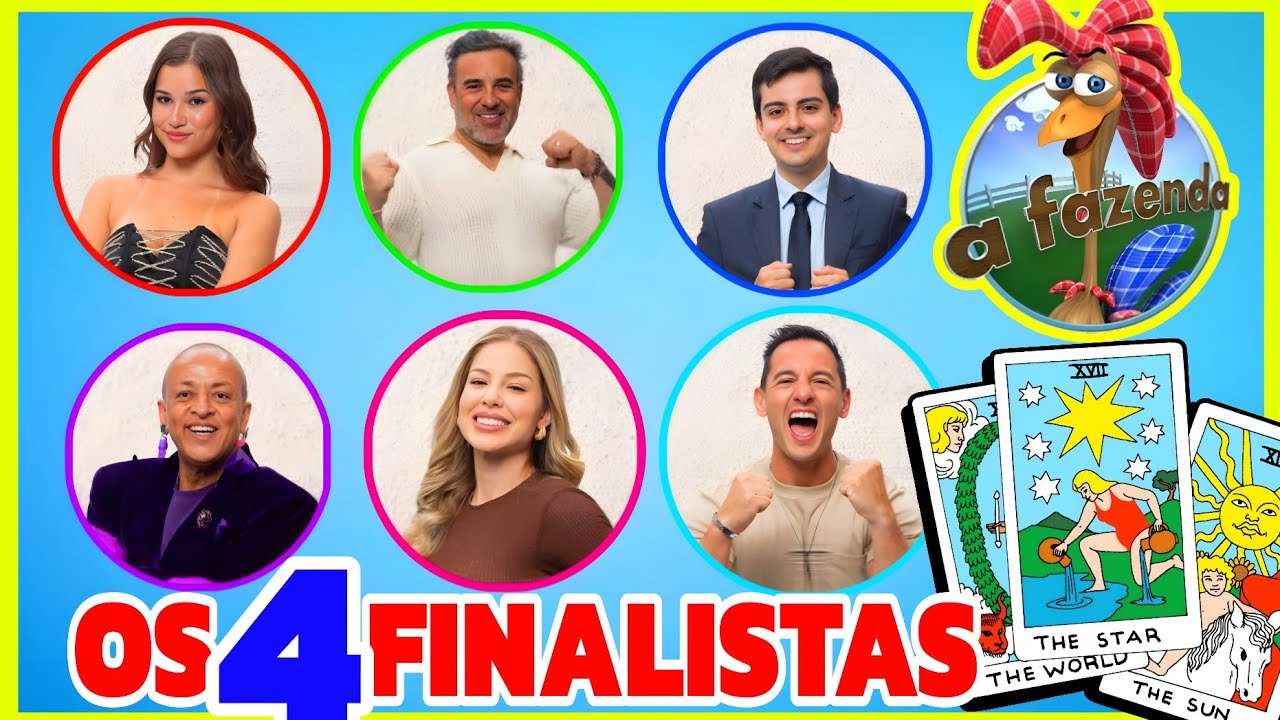 &Uacute;LTIMA RO&Ccedil;A - TAROT REVELOU OS FINALISTAS DE A FAZENDA 17 🔮