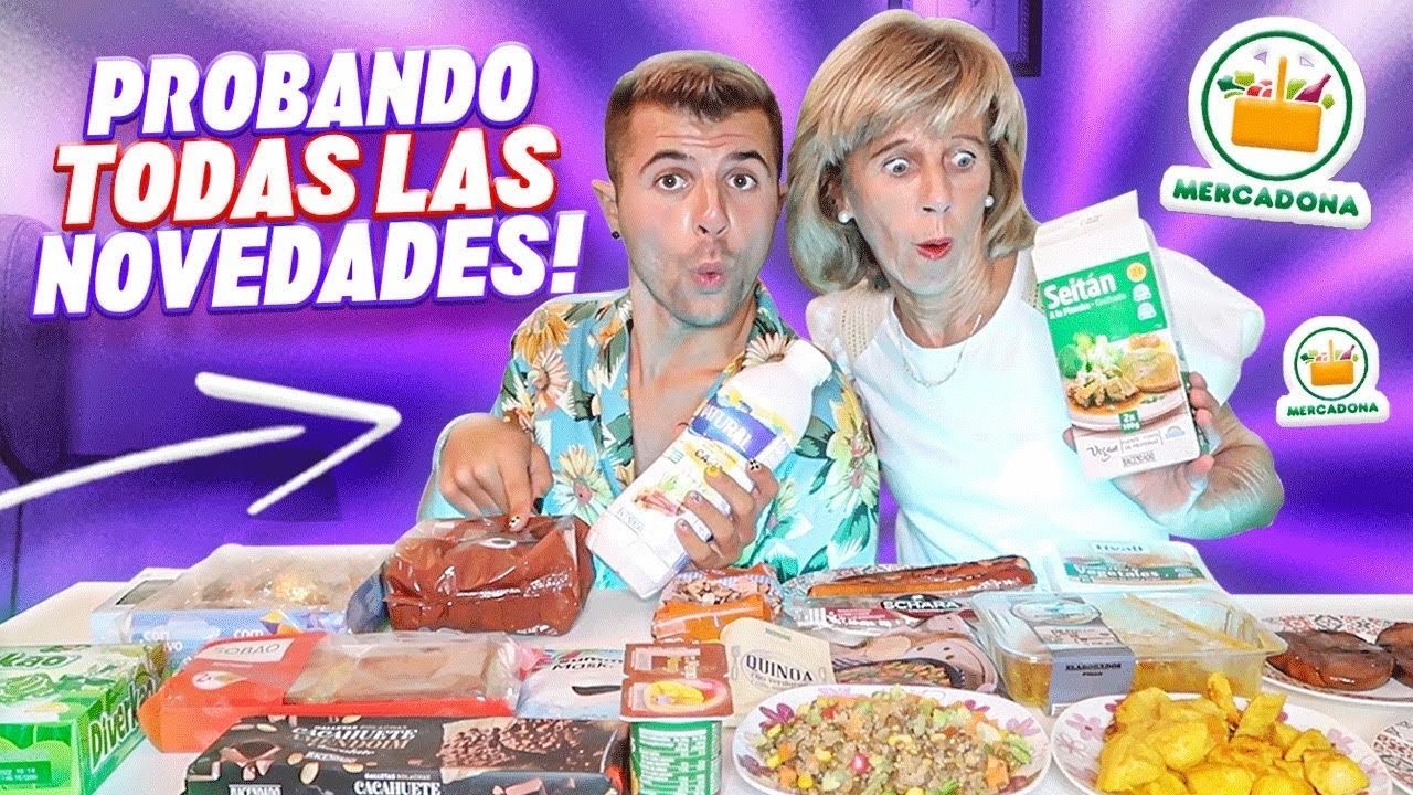 PROBANDO LAS NOVEDADES DE MERCADONA!! 😱