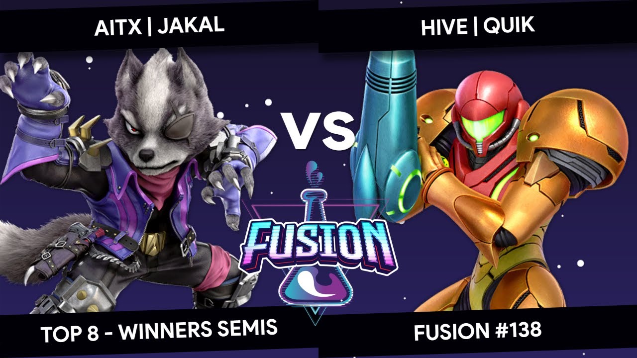 Fusion #138 - Jakal (Wolf) vs Quik (Samus) - Top 8 - Winners Semis