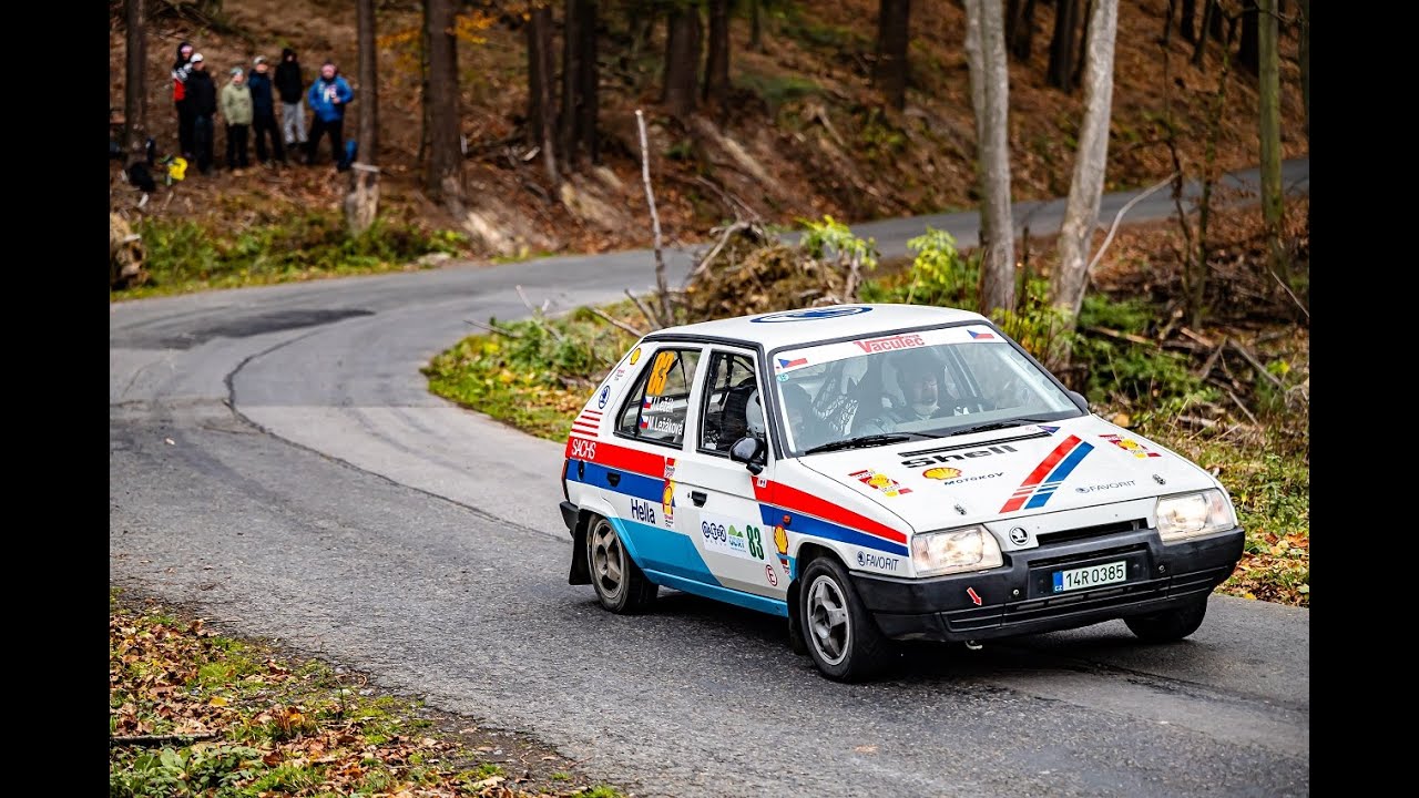 4. Daltek Rally Fulnek-Odry 2025 RZ3 Odry #83 Ležák & Ležáková-Škoda Favorit