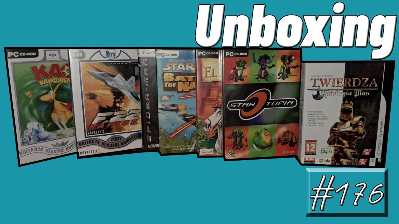 Dwie paczki z grami! Kolekcja Klasyki Komputerowej! - Unboxing [#176]