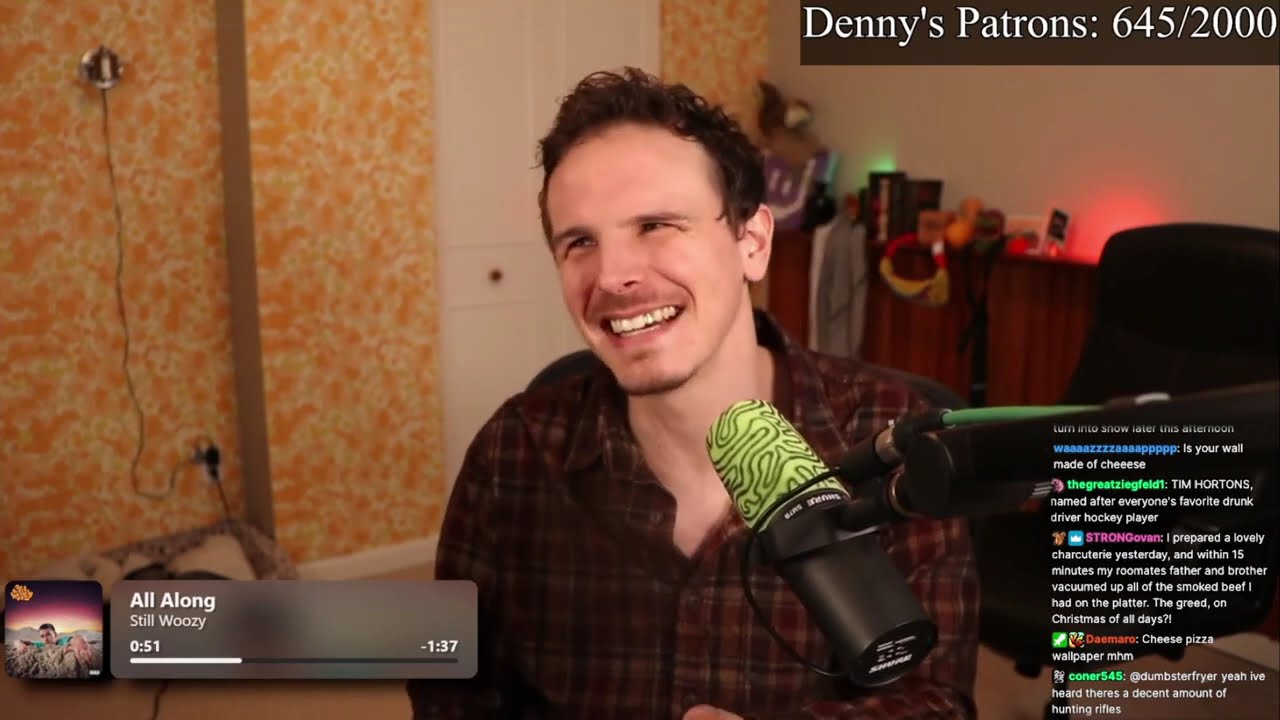 Иэн Джомха (iDubbbz) празднует Рождество с Чатом, пока Аниса расчищает подъездную дорожку от снега.