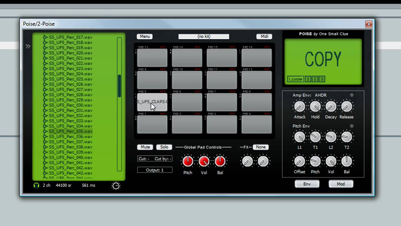Poise is the BEST mpc style drum sampling software available - SoundsAndGear