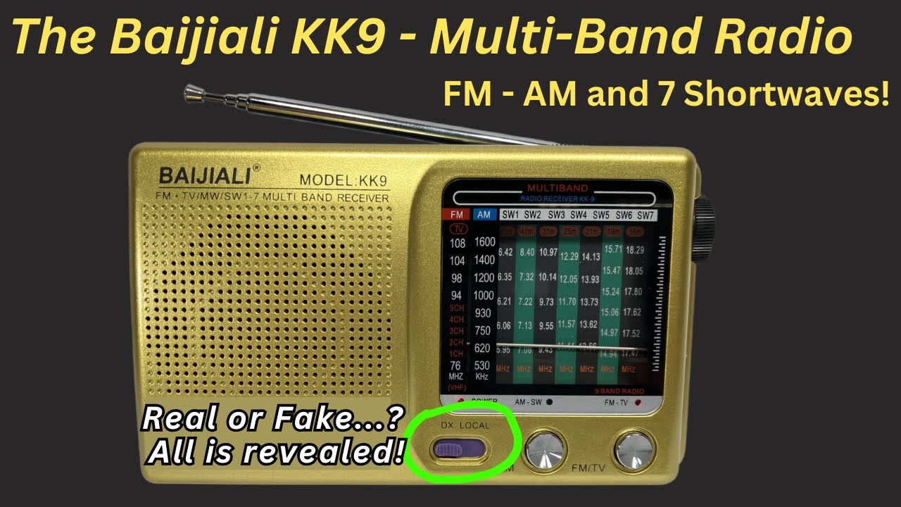 The Surprising Contradiction! The Low Cost Baijiali FM, AM & Shortwave Radio