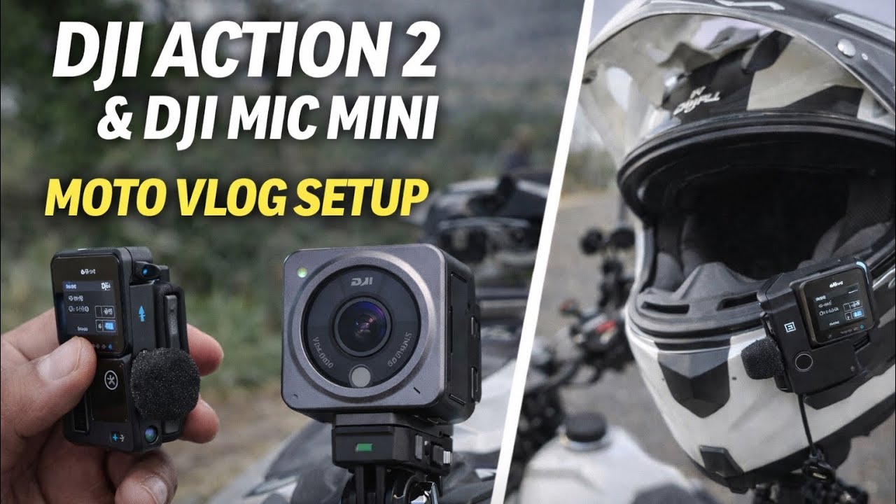 This Mic Changed My Moto Vlogs 🎙️ | DJI Mic Mini Review