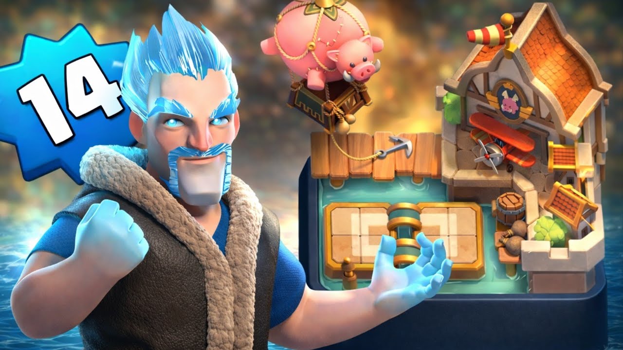 USEI ESSE DECK E PEGUEI 11K MESMO COM CARTA 14...😱 | Clash Royale