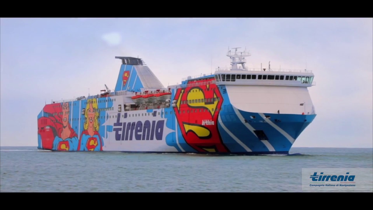 Tirrenia Bithia time lapse: arrivano Superman e Supergirl!
