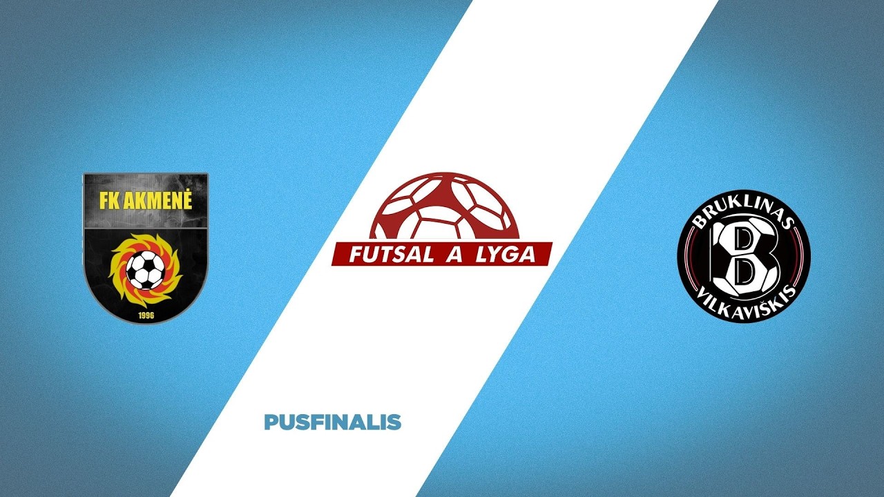 Futsal A lyga. Pusfinalis: FK Akmenės kraštas - FK Bruklinas (2026-03-10)