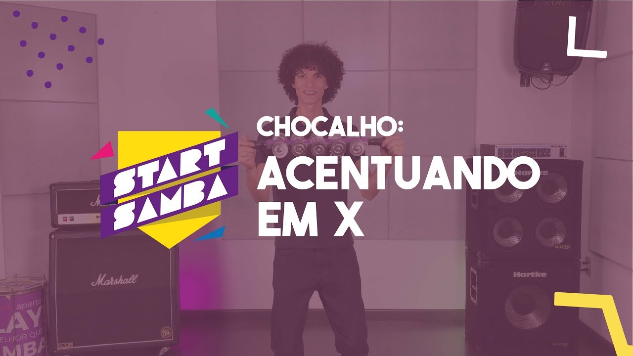 Chocalho: Acentuando em X