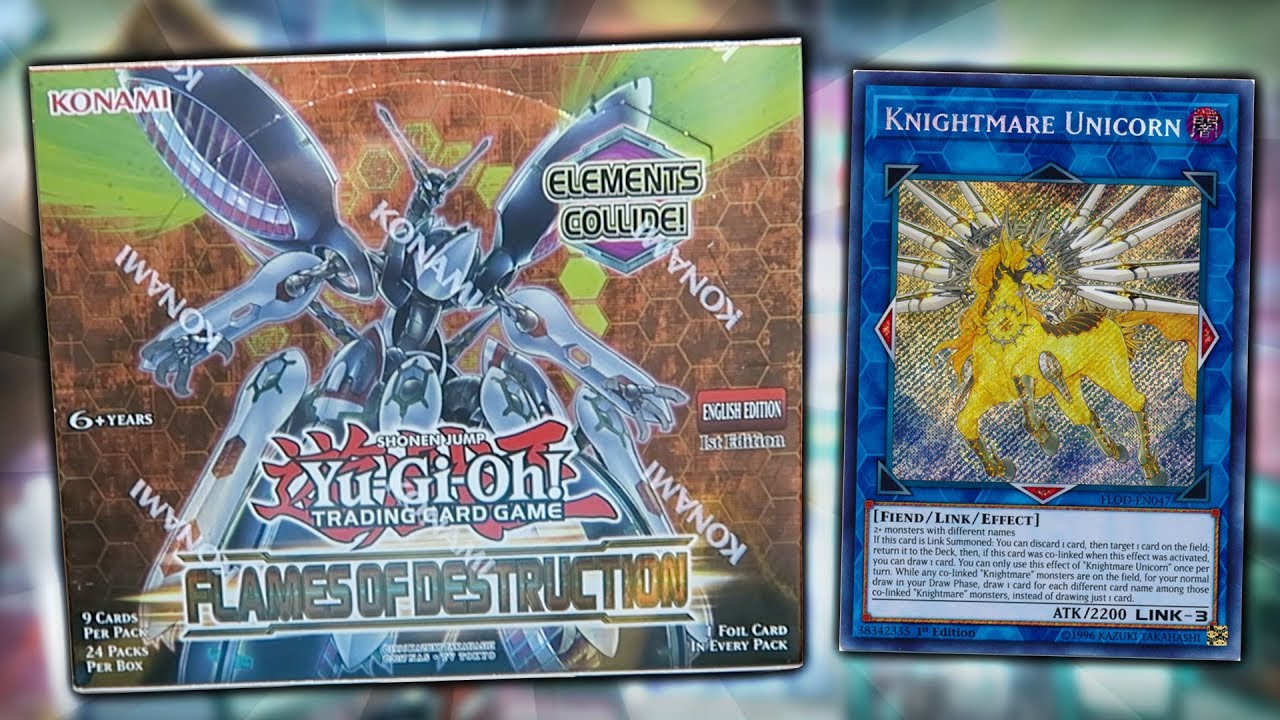 BETTER? YuGiOh FLAMES OF DESTRUCTION BOOSTER BOX OPENING! x24 Fames of Destruction Packs!