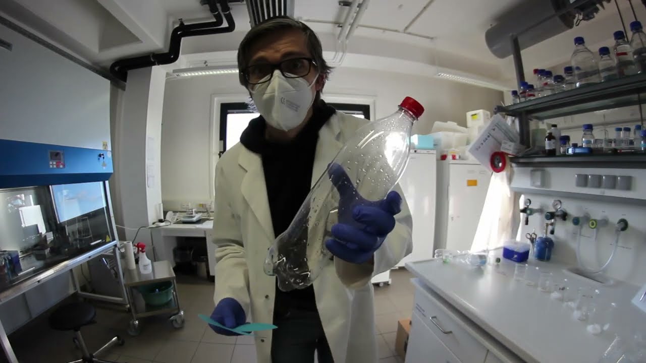Enzymatic degradation of PET plastic with PHL7 in less than one day